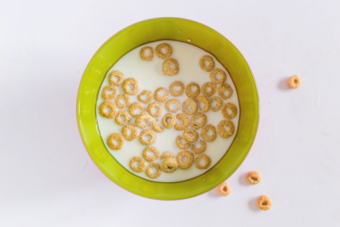 Cheerios in Milk cheerios