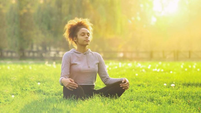 meditating-woman